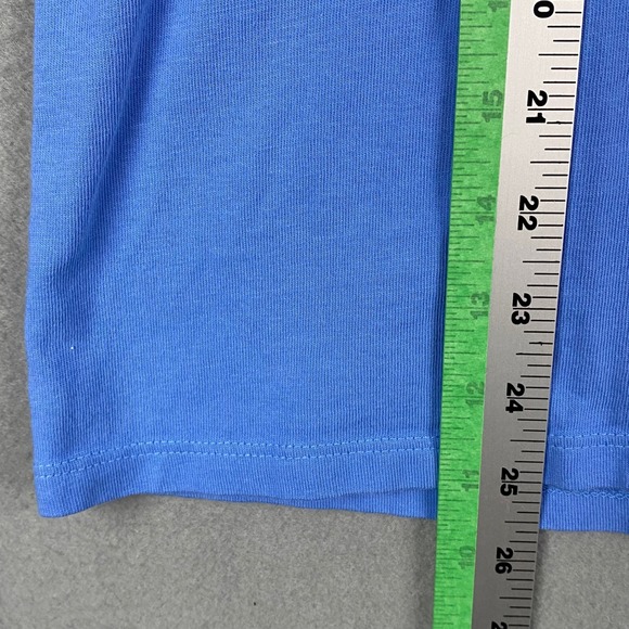 Life is Good Womens Crusher T Shirt Blue Get Outta Town Graphic Tee Size L - Picture 9 of 9